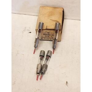 Lot of 9 Bussmann GKB-1 Telepower Indicating Fuse 1A 125vac, series 70